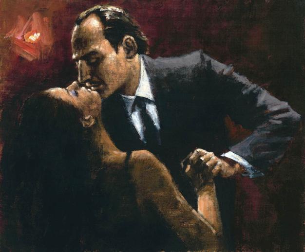 Embrace Of Tango by Fabian Perez